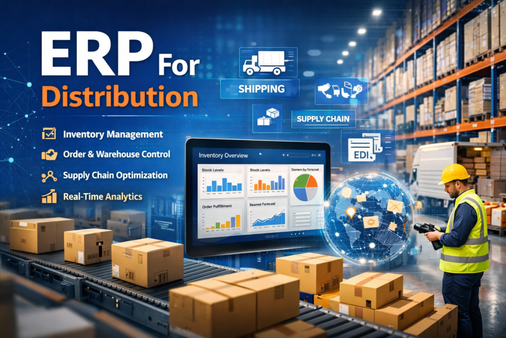 ERP- und Lagerintegration für Distributions-E-Commerce-Systeme